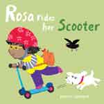Rosa rides her Scooter